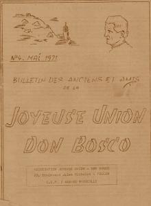 PAGE DE GARDE DU BULLETIN DE LA JUDB